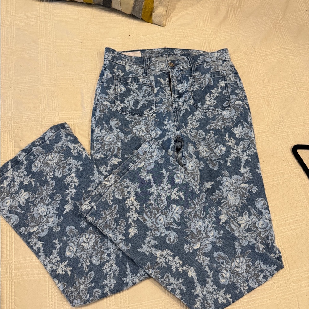 Gap x love shack fancy flare jeans - Picture 3 of 5